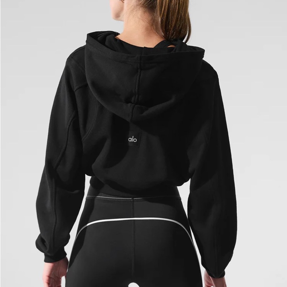ALO Yoga Sweet Escape Zip Up Hoodie Small NWT